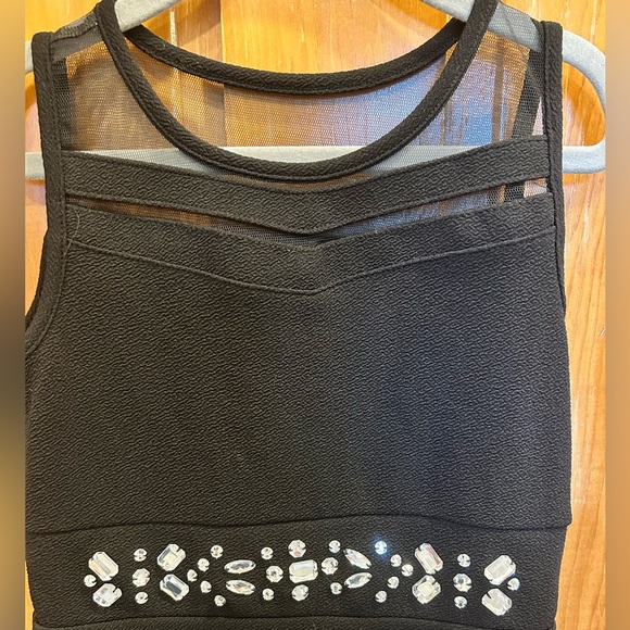 The Children’s Place Black Dress With Gemstones - Picture 3 of 7